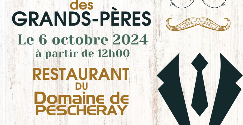 Fête des grands-pères, déjeuner en famille au Domaine zoologique de Pescheray