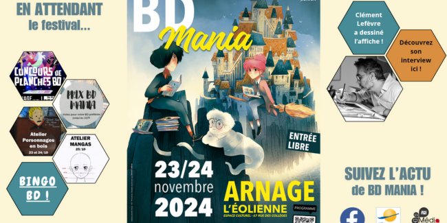 Festival BD Mania à Arnage