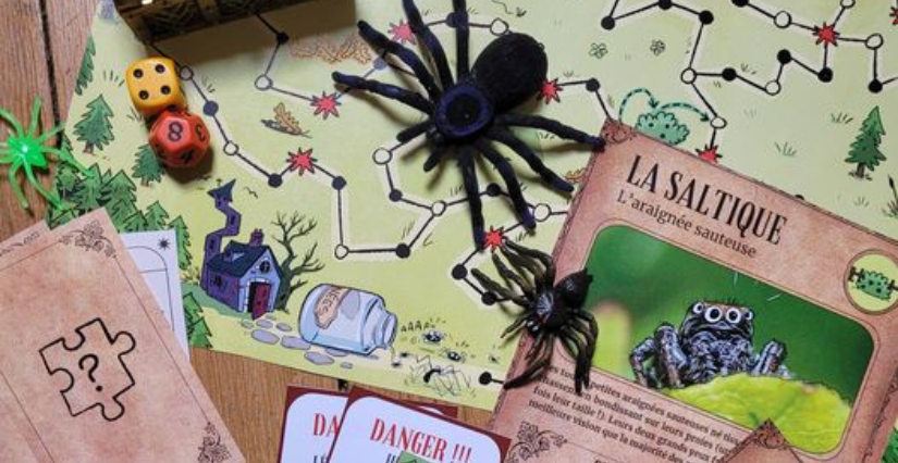 Les araignées d'Halloween, animations à l'Arche de la Nature au Mans