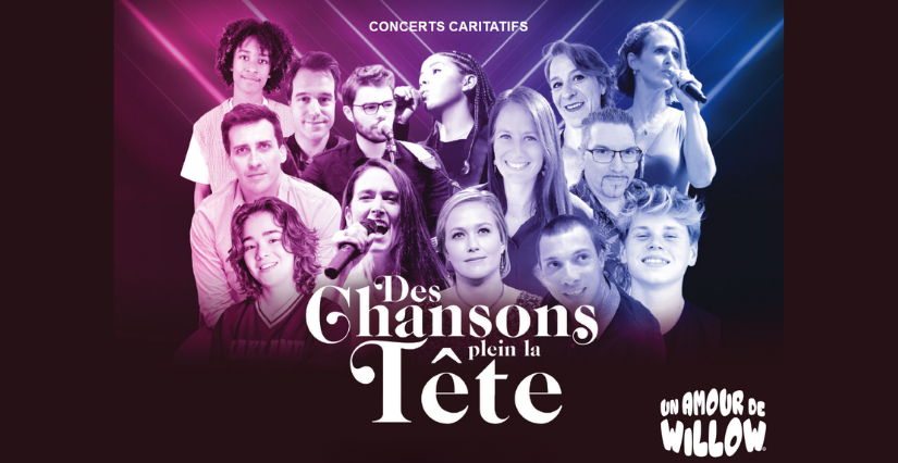 "Des Chansons Plein la Tête", concert caritatif à la Salle des Concerts du Mans