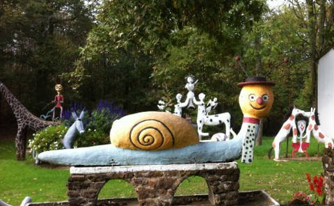 Jardin d'art brut de Fernand Châtelain, Fyé
