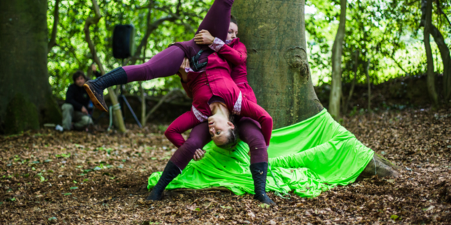 L'herbe sous le pied, spectacle chorégraphique à Coulaines