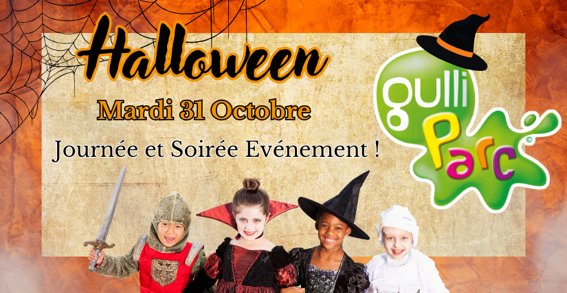 Halloween, animations à Gulli Parc le Mans