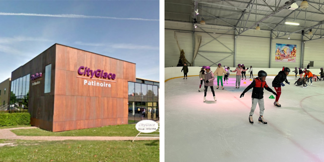 City Glace, une patinoire pour s'amuser en famille au Mans