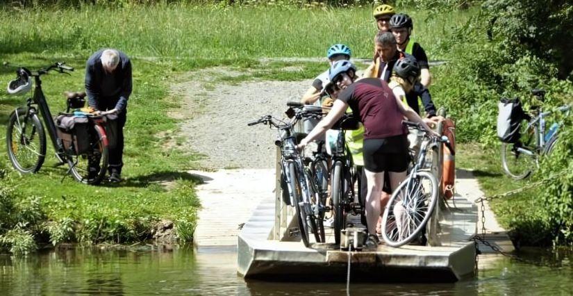 Balade à vélo avec Cyclamaine au Mans