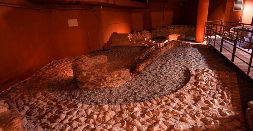 Visite flash des thermes romains avec la Maison du Pilier-rouge au Mans