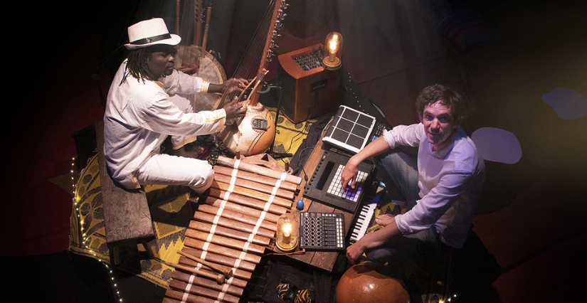 "Une journée à Takaledougou", concert électro-mandingue à l'Entracte à Sablé-sur-Sarthe