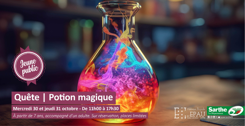 En quête de potion magique à l'Abbaye de l'Épau