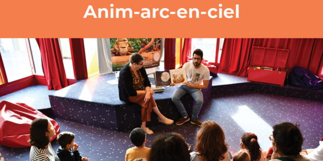 Lectures "Anim-arc-en-ciel" à la Médiathèque Sud au Mans