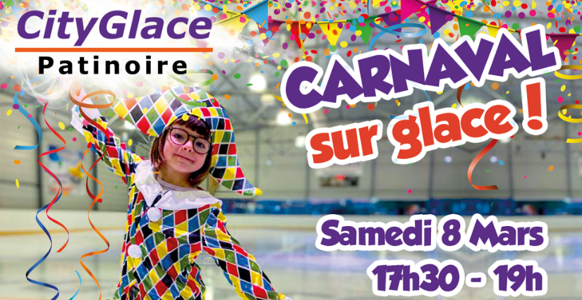 Carnaval sur glace à City Glace au Mans