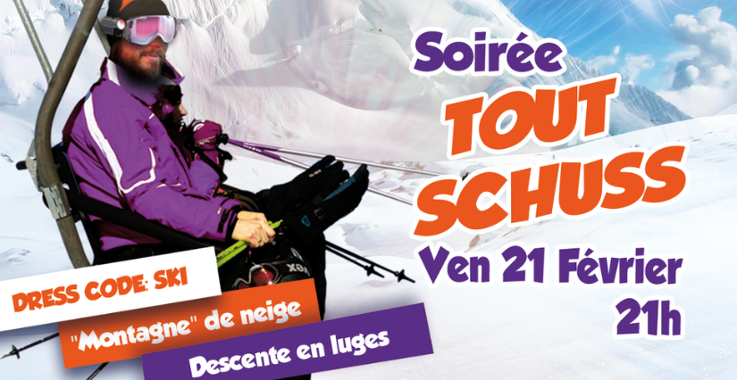 Soirée Tout Schuss à City Glace au Mans