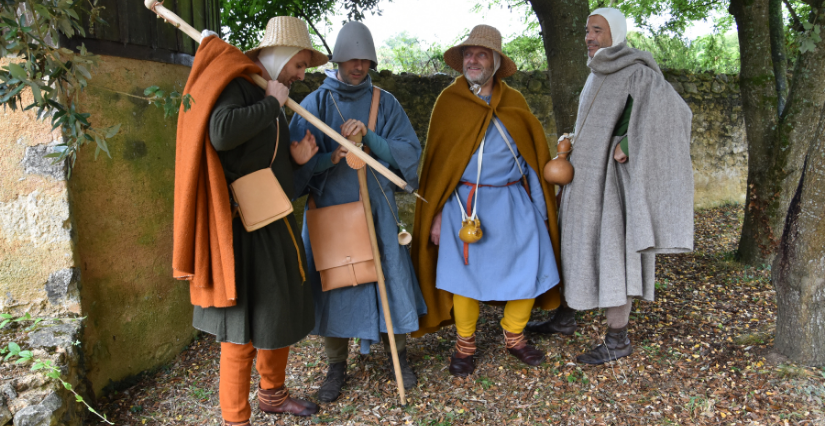 Campement médiéval "Au temps des chevaliers de Philippe Auguste" au Manoir de la Cour