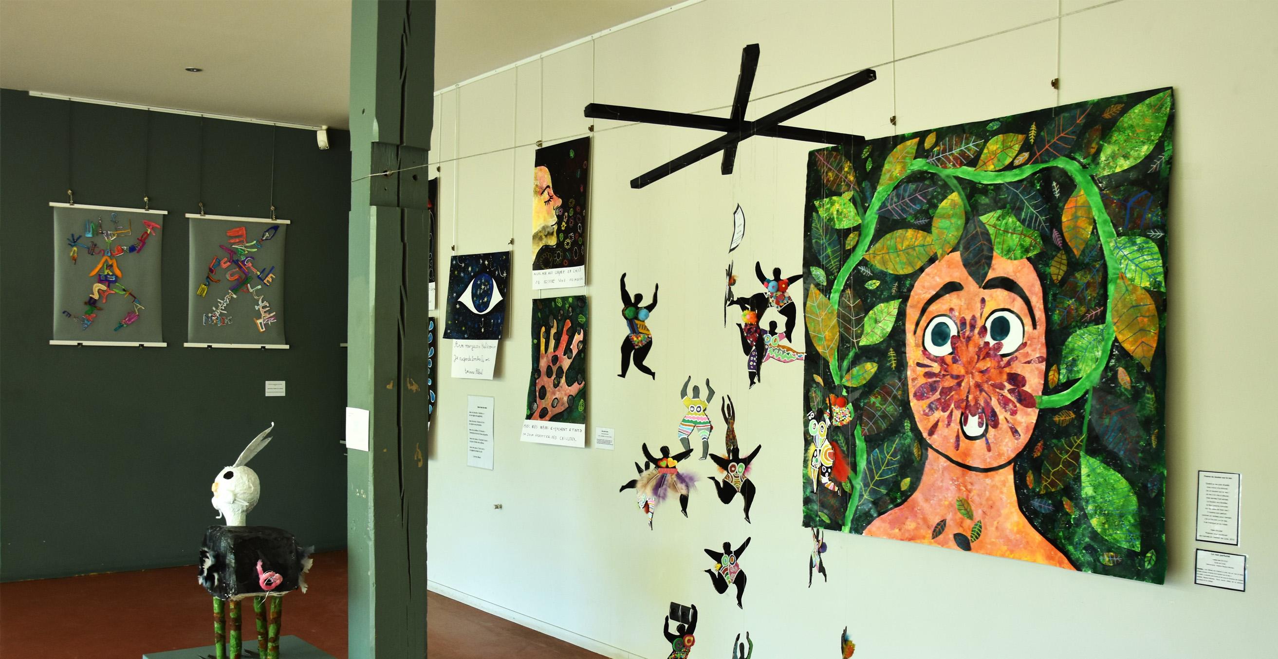 Exposition "La poésie en corps" au Musée de la Faïence et de la Céramique