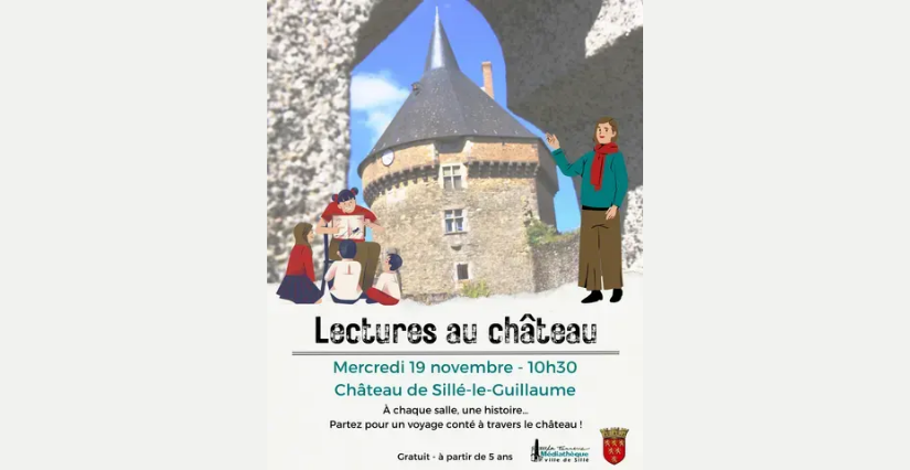 Lectures au Château de Sillé-le-Guillaume
