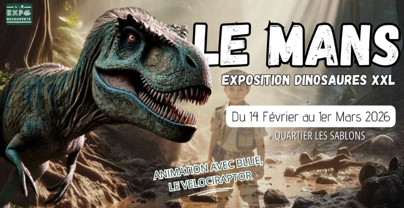 Exposition "À la découverte des dinosaures"