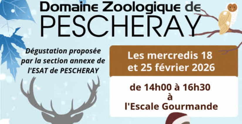 Les après-midis "pause gourmande" au Domaine Zoologique de Pescheray 