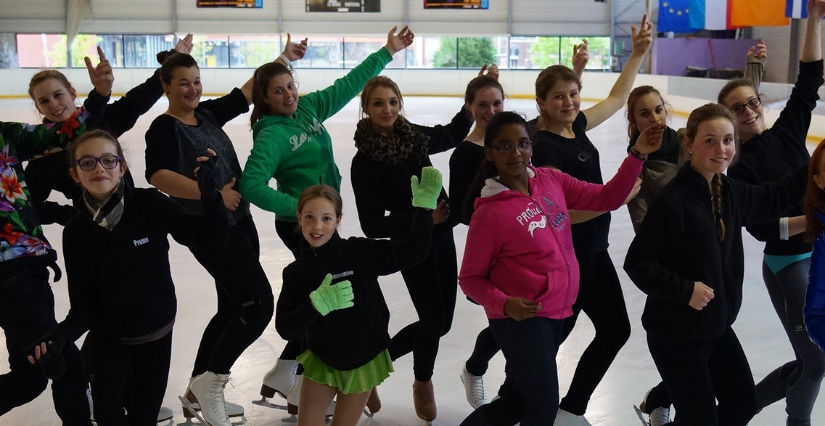 Stages de pré-rentrée avec l'école de patinage de City Glace au Mans