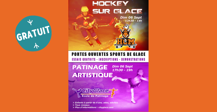 Portes ouvertes, dès 4 ans, CityGlace, Le Mans