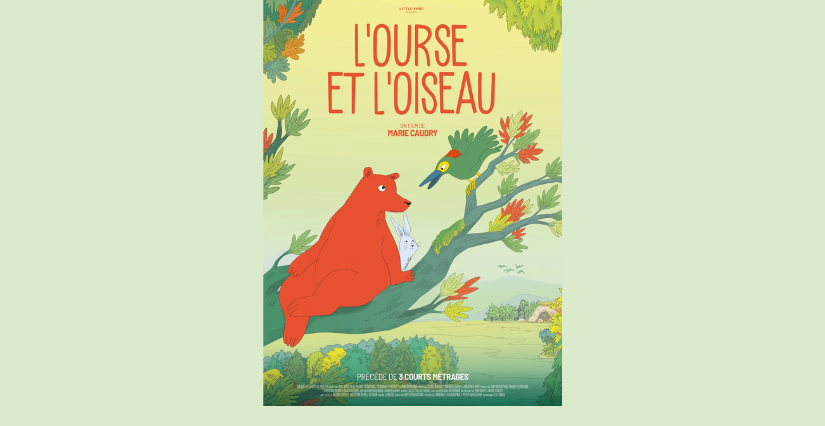 Picolo cinéma du mercredi, L'ourse et l'oiseau, dès 3 ans, Coulaines