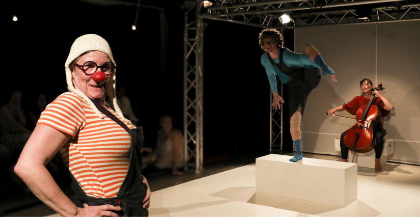 Clown "Tout comme moi", en famille, Coulaines