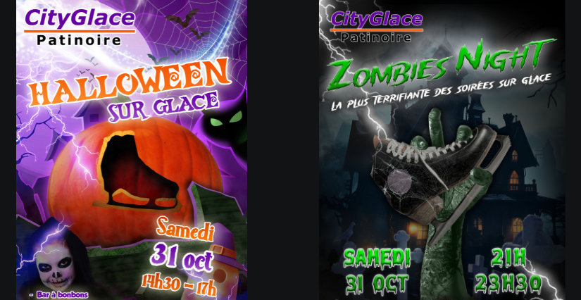 Halloween à la patinoire CityGlace adu Mans